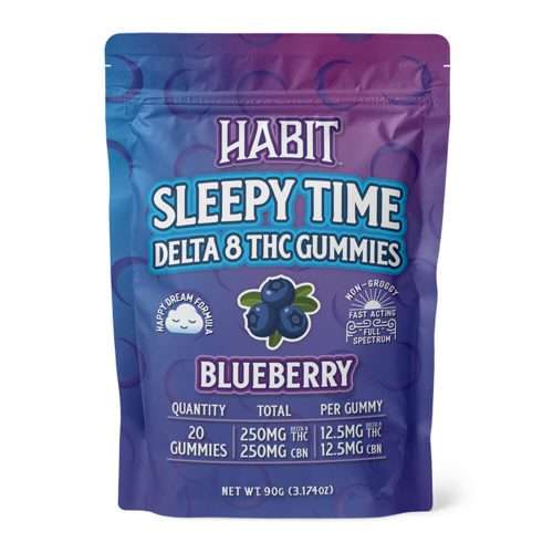 Delta 8 CBN Gummies – Blueberry