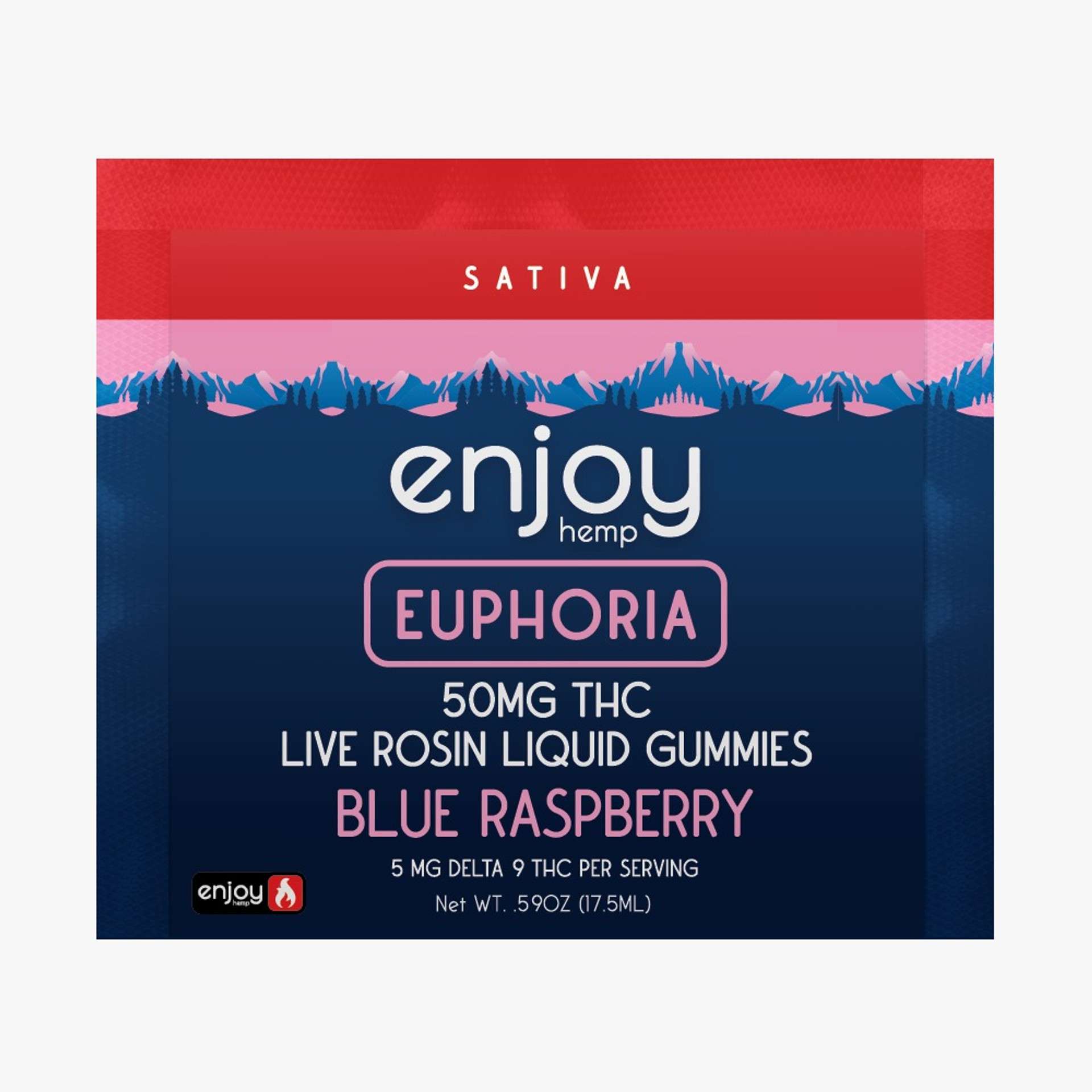 50mg Live Rosin Liquid Gummies - Sativa/Indica/Hybrid